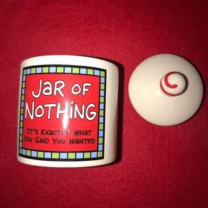 “Jar Of Nothing” Gag Birthday Gift